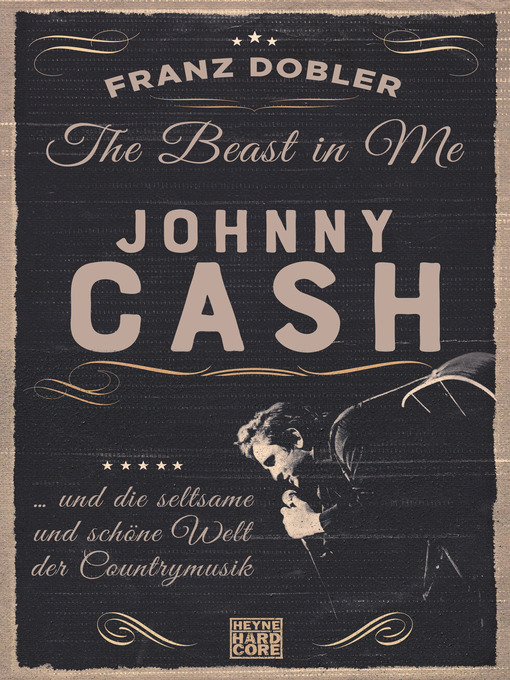 Title details for The Beast in Me. Johnny Cash by Franz Dobler - Available